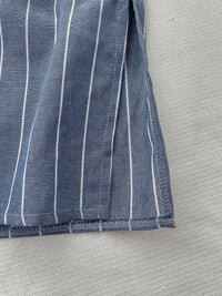 Shirt Stripe Dress 寬鬆微修身感直條紋恤衫裙 （可當外套) / DS1000