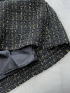 Tweed Vest Dress 十字線棉布寬鬆魚尾吊帶裙/ DS1001 (pre-order white)
