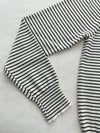 Stripe Set 細條紋彈性針織套裝/ SE8091