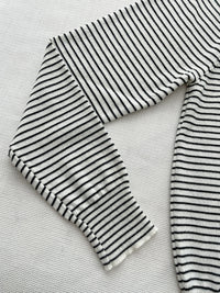 Stripe Set 細條紋彈性針織套裝/ SE8091