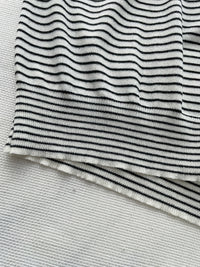 Stripe Set 細條紋彈性針織套裝/ SE8091