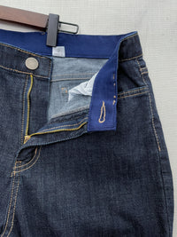 Jennie Jeans 全彈性直筒褲管修飾腿型牛仔褲/ PT8471