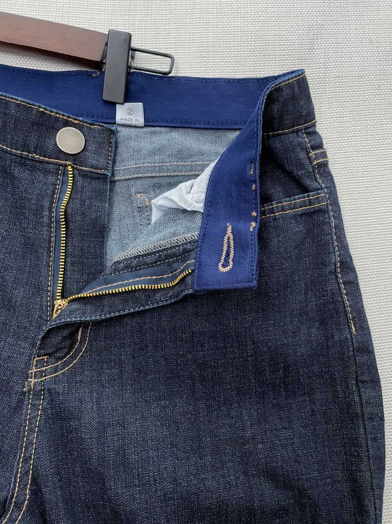 Jennie Jeans 全彈性直筒褲管修飾腿型牛仔褲/ PT8471