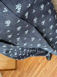 Floral Pattern Pants 花束印花牛仔色西褲/ PT8439