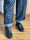 Floral Pattern Pants 花束印花牛仔色西褲/ PT8439