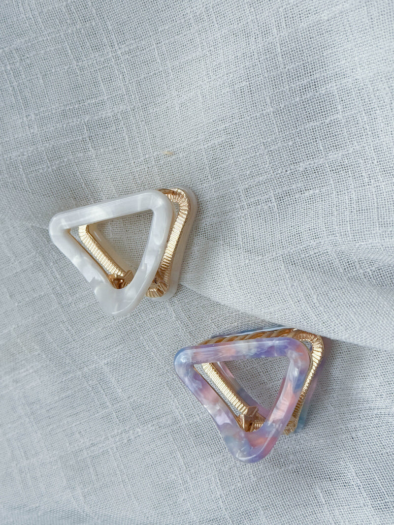 Rectangle Marble Clip/ HA8128