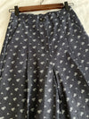 Floral Pattern Pants 花束印花牛仔色西褲/ PT8439