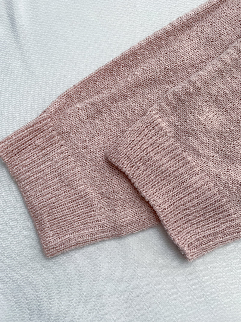 Crop Knit Top 短版斜肩設計吊帶針織/ TP9194