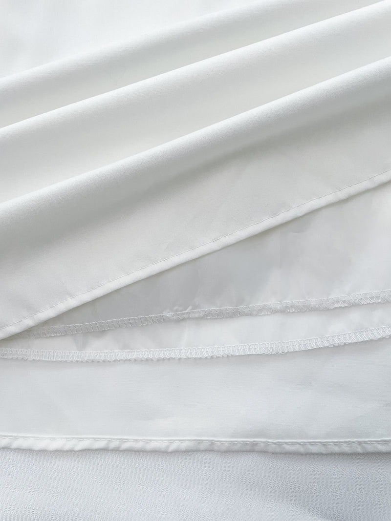 Square Collar Vest Dress 方領口單排鈕扣設計背心連身裙/ DS1012