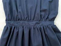 Square Collar Vest Dress 方領口單排鈕扣設計背心連身裙/ DS1012