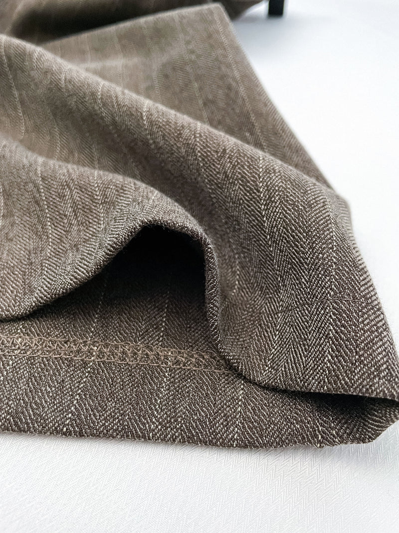 Classic Stripe Skirt Pants 英倫直條紋後橡筋A字裙褲/ SK8910