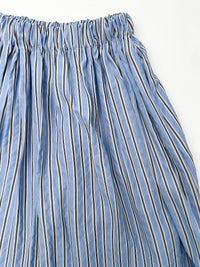 Stripe Dress 完美修肉直條紋口袋傘裙/ SK8912 (不設訂貨 售完即止）