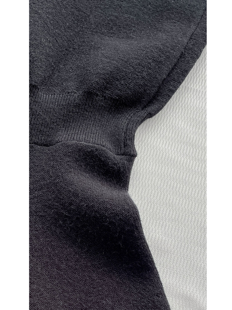 Knit Fishtail Dress 圓V領寬鬆裙身顯瘦魚尾針織連身裙/ DS1005