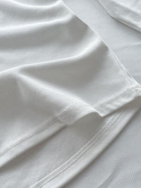 Boat Collar Tee 顯鎖骨闊船領弧形下擺修身百搭上衣/ TP9189