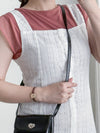 Vest Lace Dress 修身顯瘦蕾絲方領背心裙/ DS9946 (pre-order white)