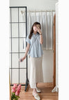 (含VIDEO介紹 📽️)全彈性修身開叉修身裙, Skirt/ SK8826 (black sold out)