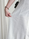 Vest Lace Dress 修身顯瘦蕾絲方領背心裙/ DS9946 (pre-order white)