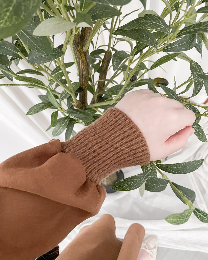 Vest Dress 精緻仿鈕扣條紋背心假兩件連身裙/ DS1026 (pre-order 11月24截單)