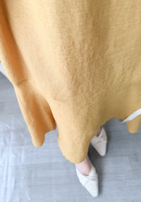 Ruffle Dress 法式荷葉設計幾何領口連身裙/ DS9945 (pre-order)