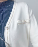 （售完即止款） Foil 金線精緻鈕扣舒適棉棉外套, Cardigan/ CD8132