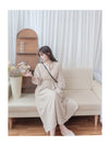 Checked Fabric Dress 日常防皺格紋顯瘦腰封口袋傘裙/ DS9823 (pre-order 3月5截單)