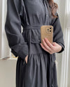 Charlotte Dress 一物兩用可綁腰口袋恤衫裙/ DS1019 (pre-order 11月24截單)