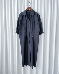 Zipping Dress 無肩線全拉鍊束腰連身裙或外套/ DS1022