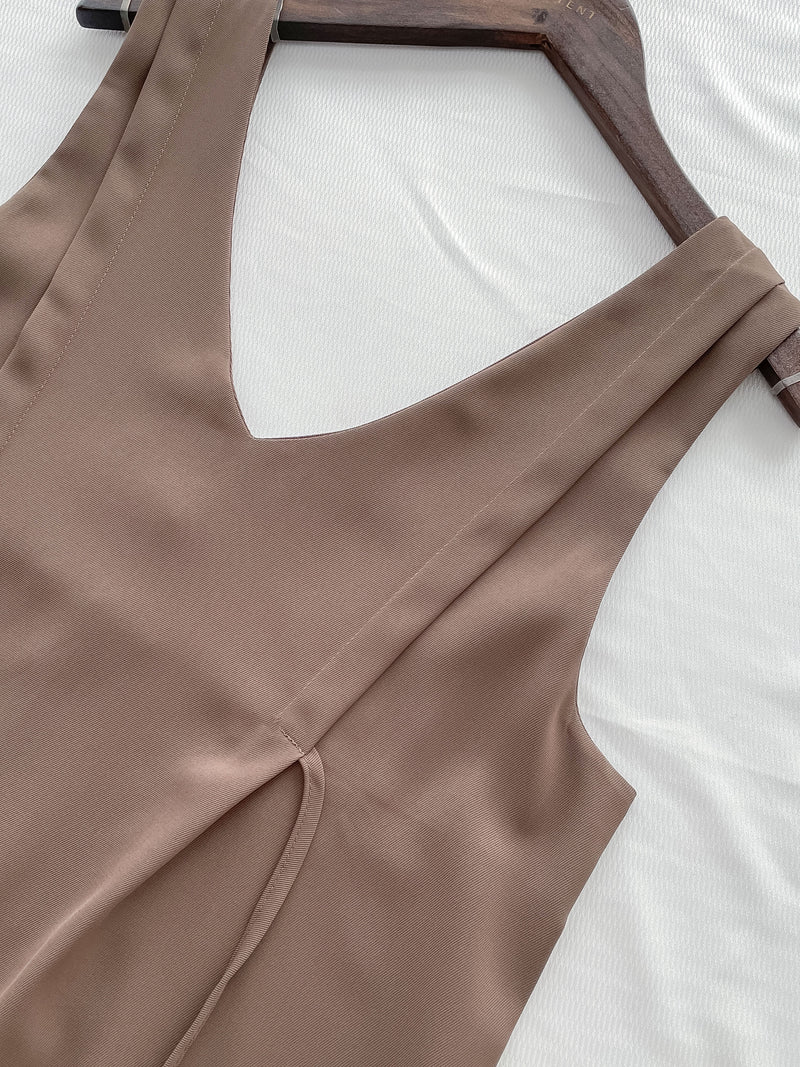 V Vest Set V領背心洋裝內搭上衣套裝 / SE8094 (pre-order 11月24截單)