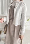 Girly Button Cardigan 精緻鈕扣木耳邊衣尾外套或上衣/ TP9095