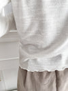 Girly Button Cardigan 精緻鈕扣木耳邊衣尾外套或上衣/ TP9095