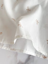 Beige Ribbon, Dress 粉杏蝴蝶印花寬鬆日常弧腰線長裙/ DS9596