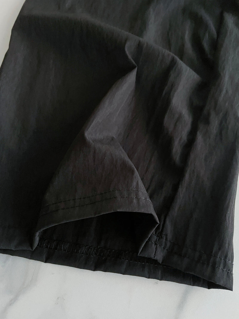 （CP值$239夏日顯瘦闊褲) 百搭全橡筋口袋直闊腳褲, Pants/ PT8431