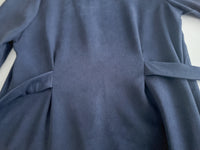 ! 熱賣款式 限量現貨 ✨Square Collar Dress 紫藍色方領口左右帶子修腰連身裙/ DS9747