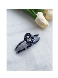 Floral Fabric Wrap Clip/ HA8127