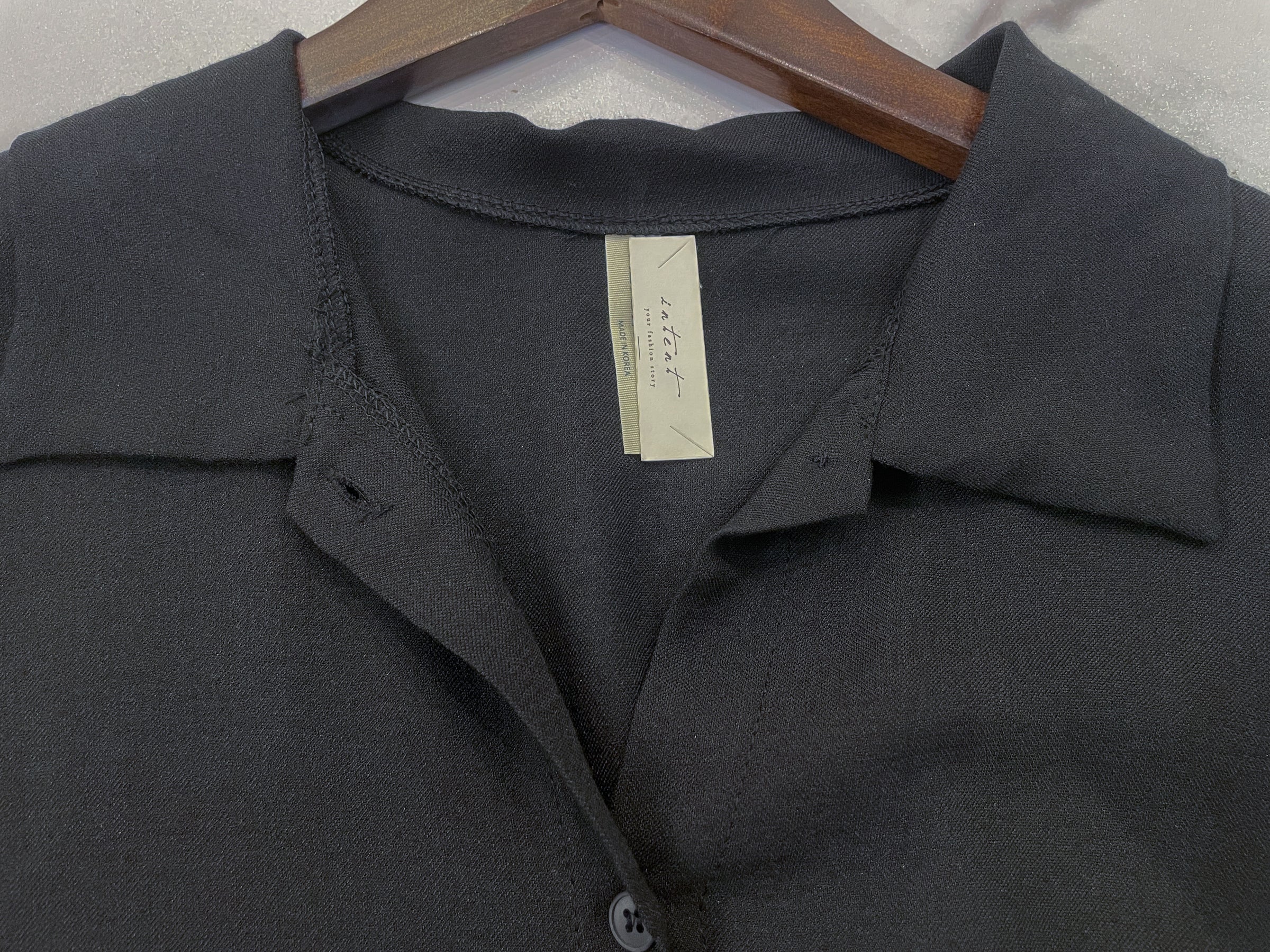 [ 限時重開訂購🕣 ] Casual Elegant 防皺舒適棉質軟領口恤衫連身裙, Dress/ DS9609