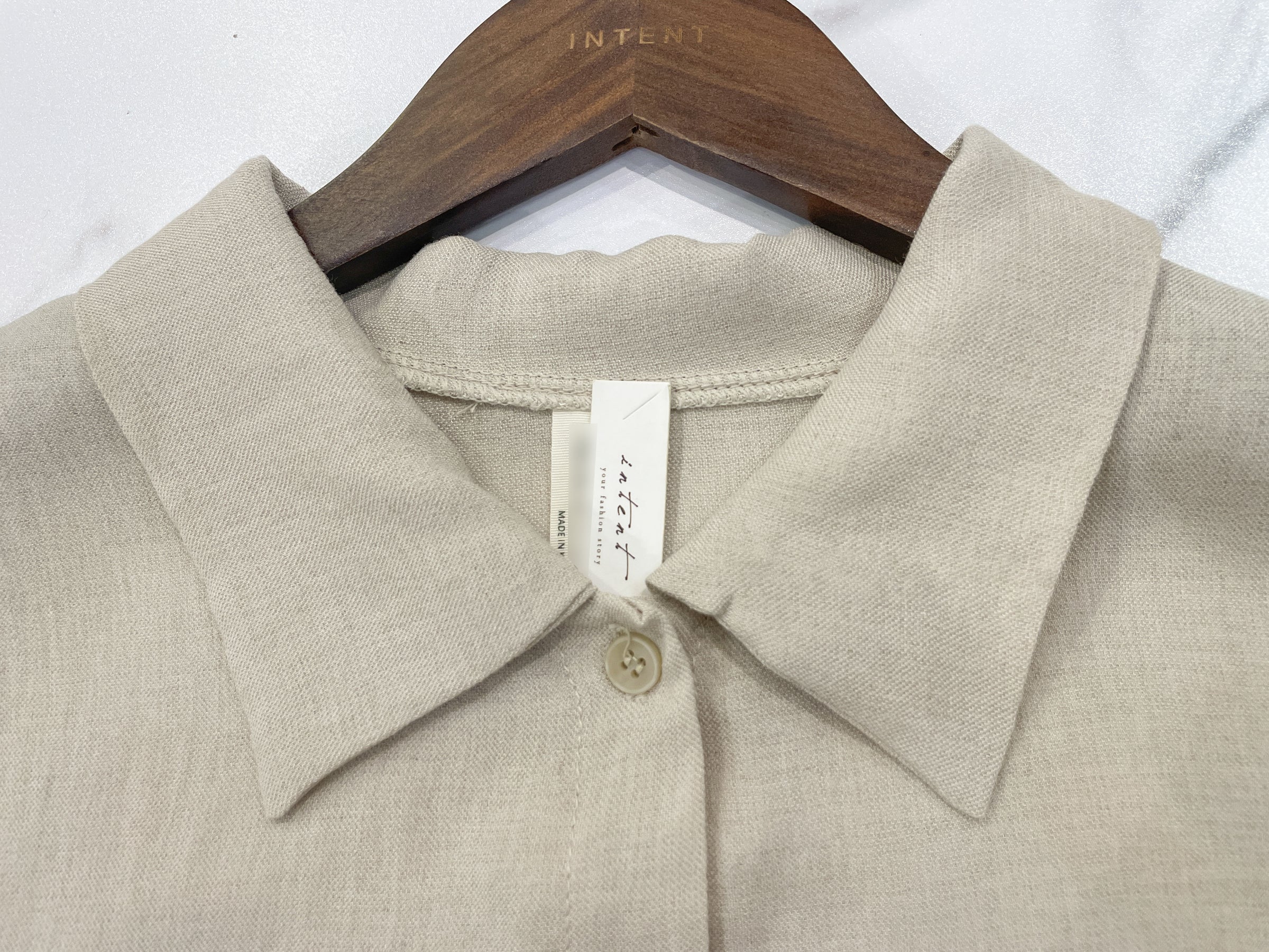 [ 限時重開訂購🕣 ] Casual Elegant 防皺舒適棉質軟領口恤衫連身裙, Dress/ DS9609