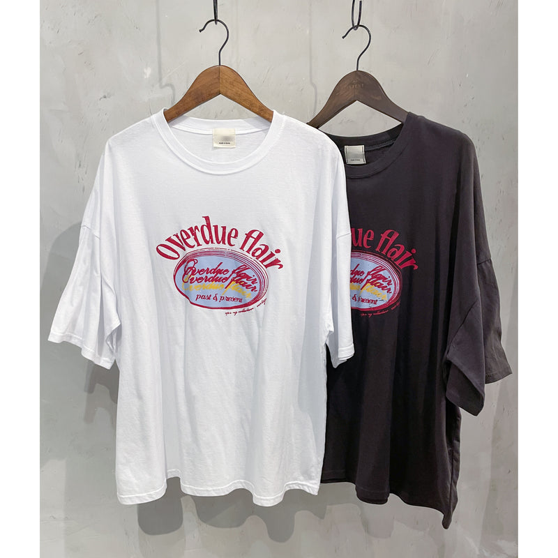 （ Print, Tee  舒適慵懶OVERSIZE日常印花棉質Tee/ TP9039