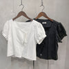 Victoria Blouse 多邊領口疊式衣身上衣/ TP9040