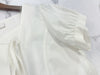 Victoria Blouse 多邊領口疊式衣身上衣/ TP9040