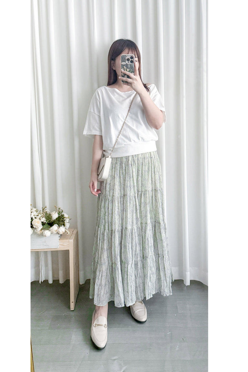 Collar Ease Tee 不經意的氣質短袖上衣/ TP9175