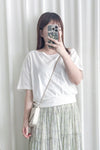 Collar Ease Tee 不經意的氣質短袖上衣/ TP9175
