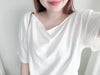 Collar Ease Tee 不經意的氣質短袖上衣/ TP9175