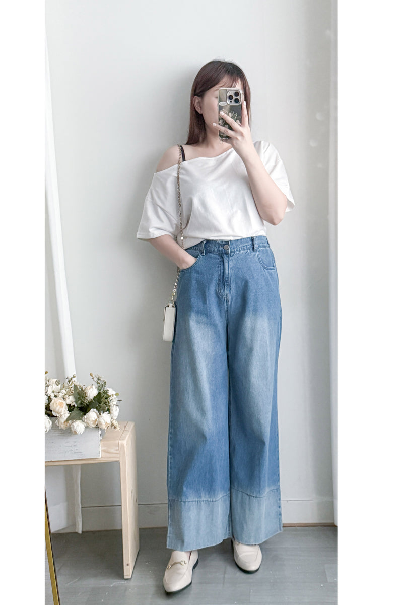 Collar Ease Tee 不經意的氣質短袖上衣/ TP9175