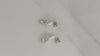 Two way Pearl&crystal, Earrings/ ER8334