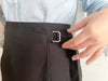Side Pleated 側釦設計不規則半身裙, Skirt/ SK8797