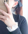 (售完即止) Heart Drop Pearl earrings/ ER8327