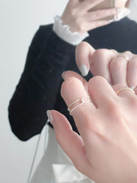 (售完即止) Twist s925 純銀戒指, Rings/ RN8057