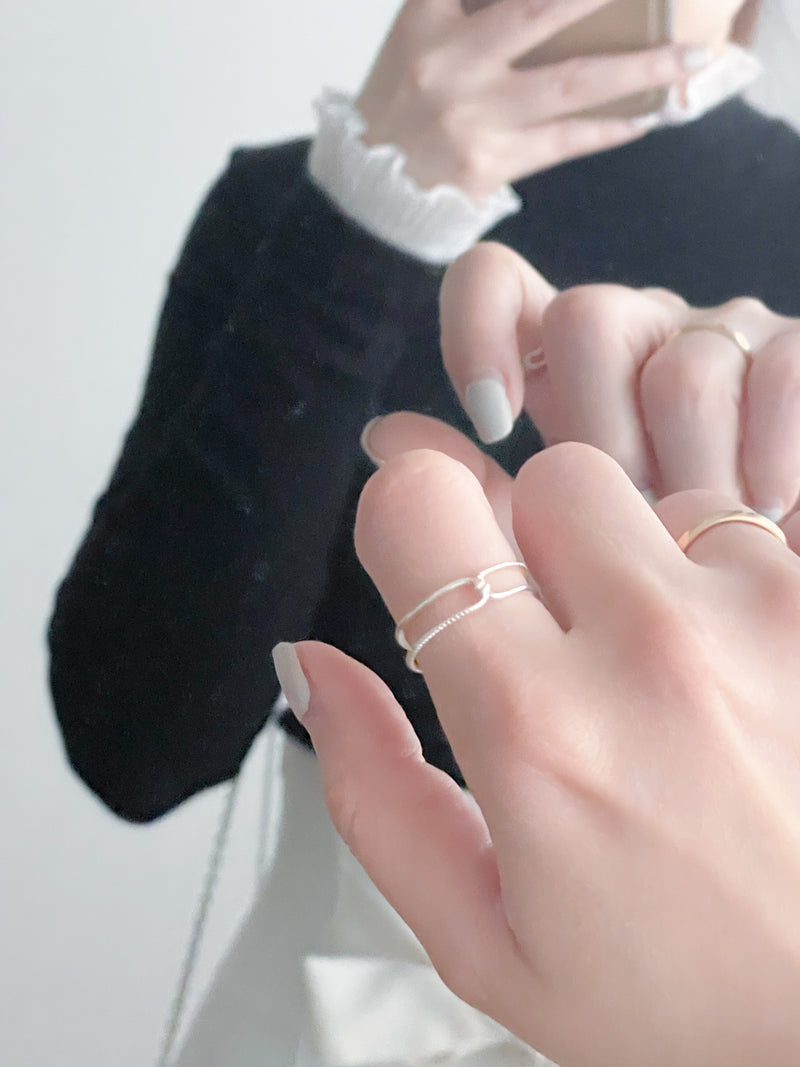 (售完即止) Twist s925 純銀戒指, Rings/ RN8057