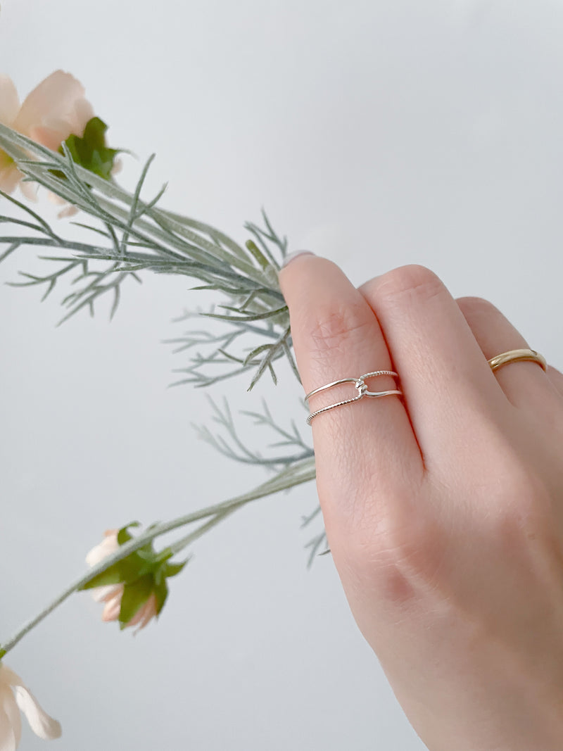 (售完即止) Twist s925 純銀戒指, Rings/ RN8057