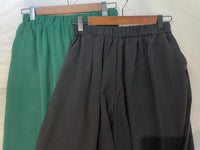 Wide Leg, Pants 輕身舒適半正式感寬腳裙褲/ SK8836(black sold out)